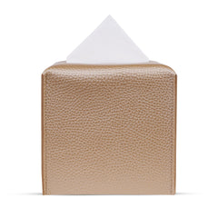 Gold Tissue Box Cover