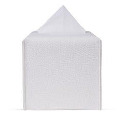 White Tissue Box Cover